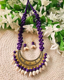 Purple Majesty Necklace Set