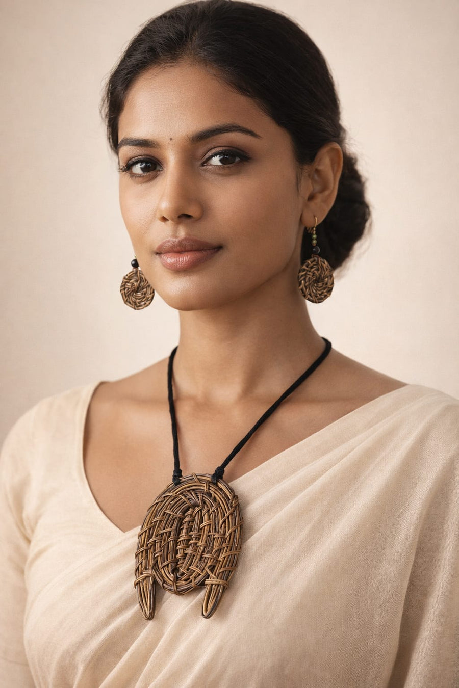 Palm Leaf Jewellery Set