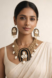 Black Jute Jewellery Set