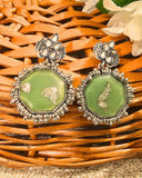 Tanishka Royal Green Earrings