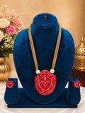 Red Divine Terracotta Jewellery