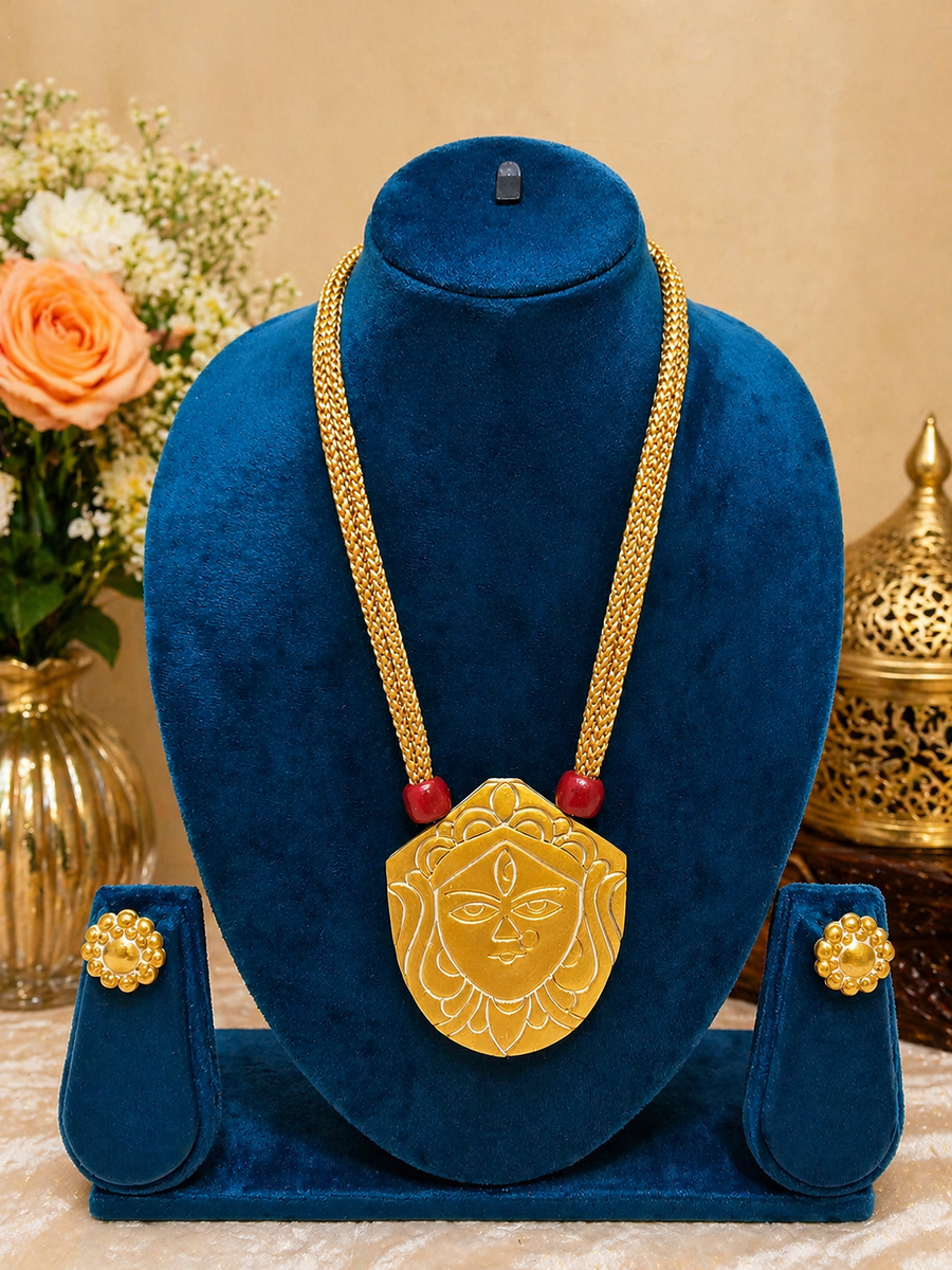 Golden Devi Handcrafted Terracotta Set