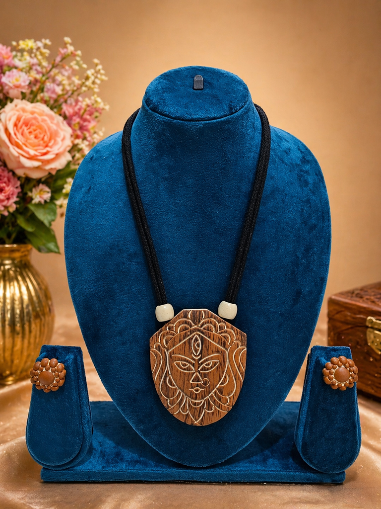 Devi Shakti Terracotta Jewellery Set