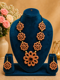 Floral Bloom Terracotta Jewellery Set