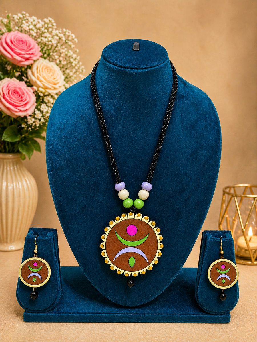 Prakriti Aura Terracotta Jewellery Set
