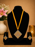 Sunlit Mosaic Terracotta Jewellery Set