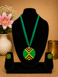 Sunburst Harmony Terracotta Jewellery Set
