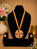 Surya Chakra Handmade Terracotta Jewellery Set