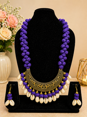 Purple Majesty Necklace Set