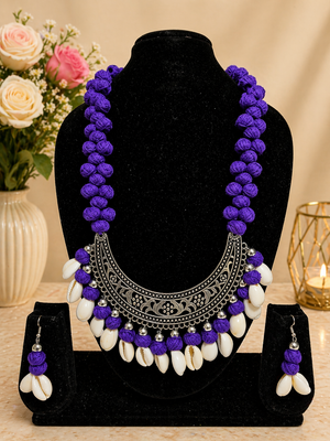 Violet Wave Jewellery Set