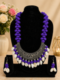 Violet Wave Jewellery Set