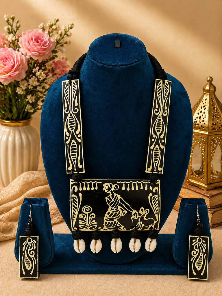 Boho Roots Handcrafted Necklace Set