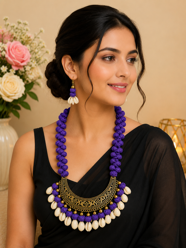 Purple Majesty Necklace Set