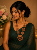Floral Bloom Terracotta Jewellery Set