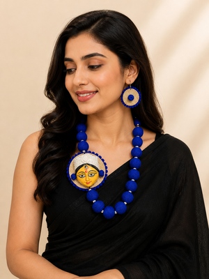 Indigo Goddess Terracotta Set
