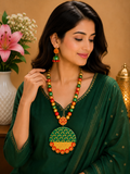 Green Glory Handmade Jewellery Set