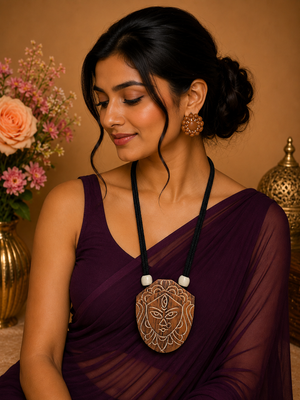Devi Shakti Terracotta Jewellery Set