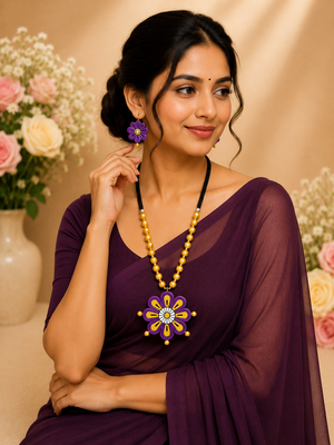 Purple Elegance Necklace