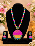 Gulnaar Glow Terracotta Jewellery Set