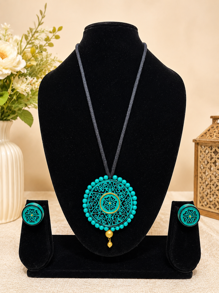 Harmony Mandala Necklace Set