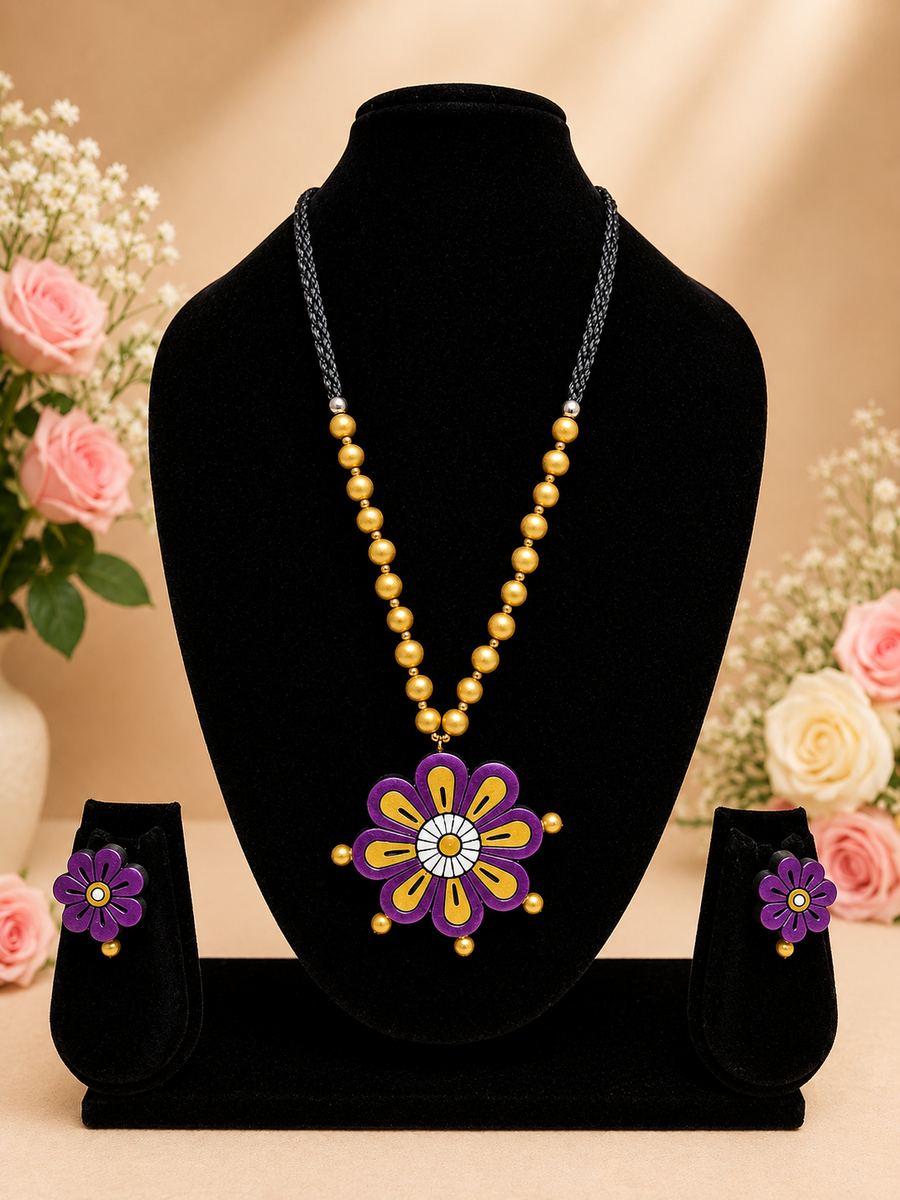 Purple Elegance Necklace