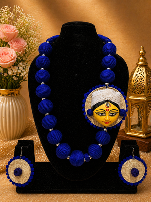 Indigo Goddess Terracotta Set
