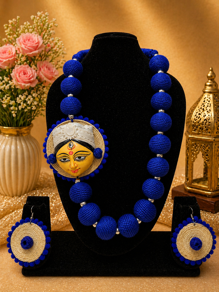 Indigo Goddess Terracotta Set