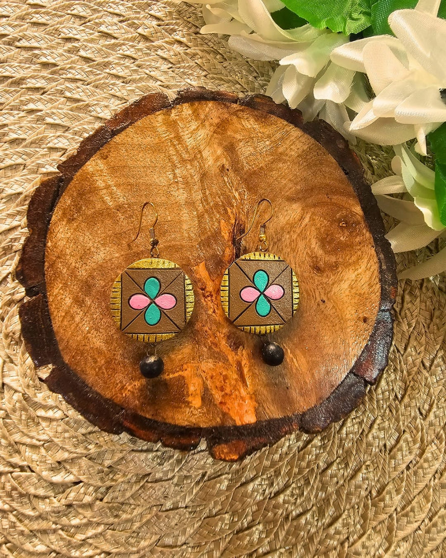 Brown Terracotta Necklace Set