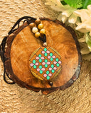 Brown Terracotta Necklace Set