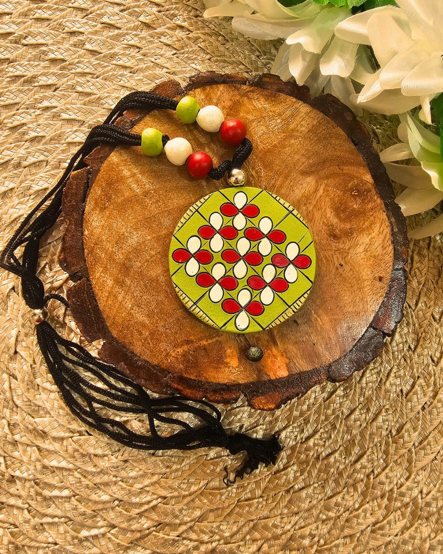 Green Terracotta Necklace Set