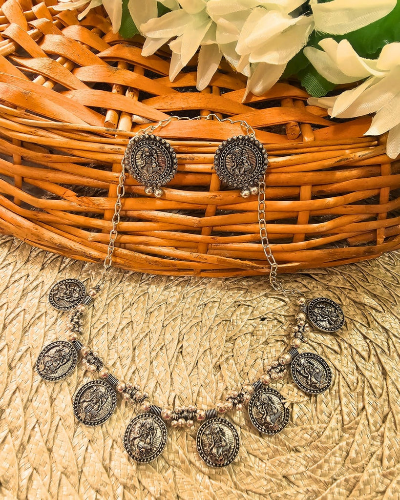 Oxidised Jewellery Set
