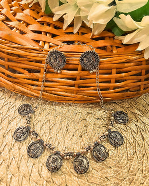 Oxidised Jewellery Set