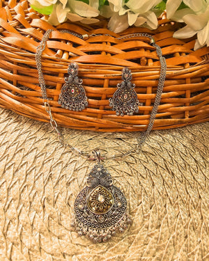 Oxidised Jewellery Set
