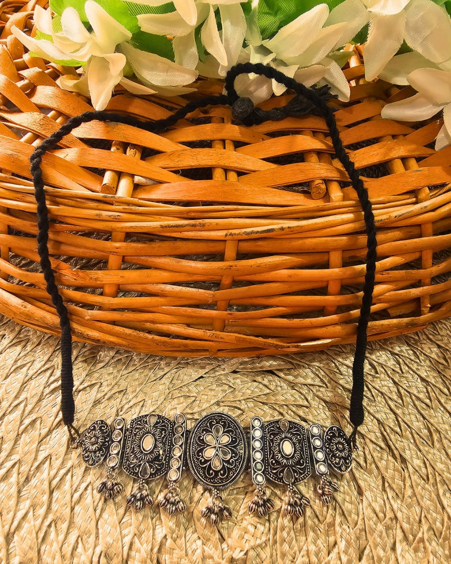 Oxidised Jewellery Set