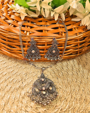 Oxidised Jewellery Set