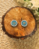 Sky Blue Terracotta Necklace Set