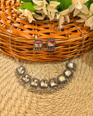 Oxidised Jewellery Set