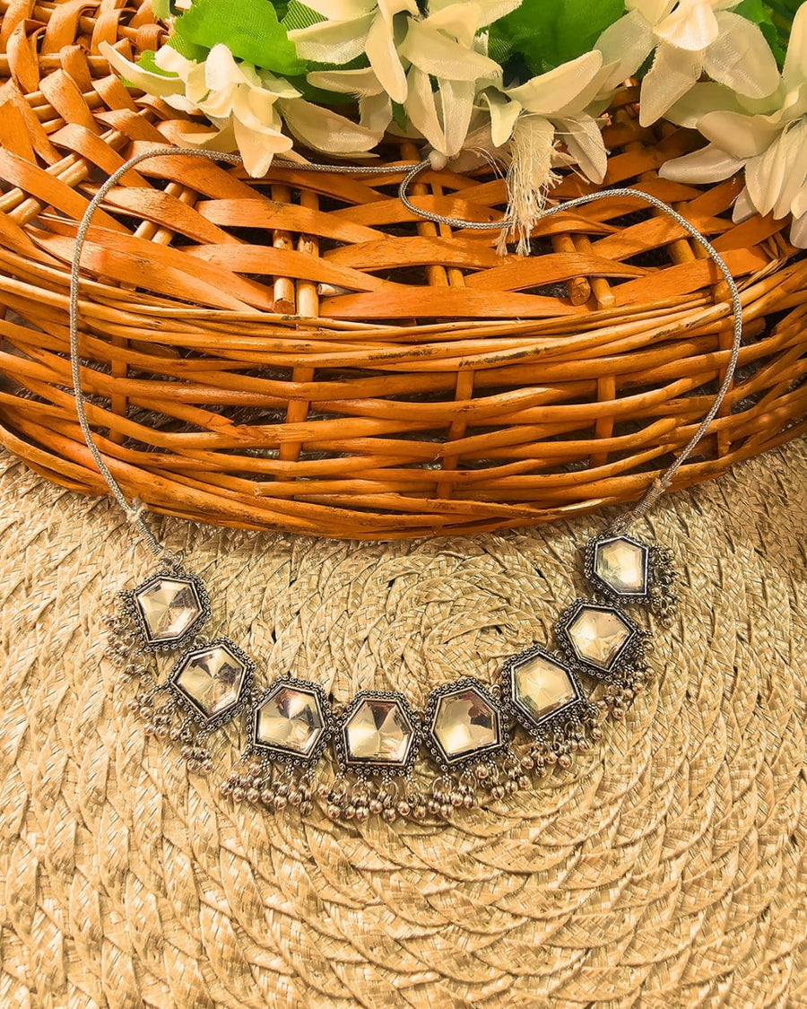 Oxidised Jewellery Set