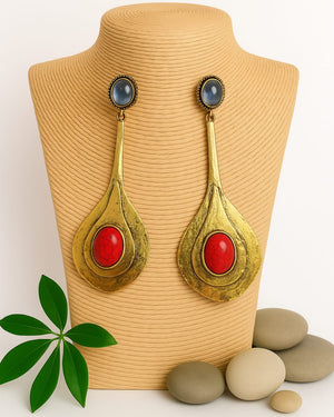 Vintage Flame Earrings
