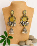 Boho Royalty Jhumka Set
