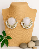 Luxe Peach Glow Earrings