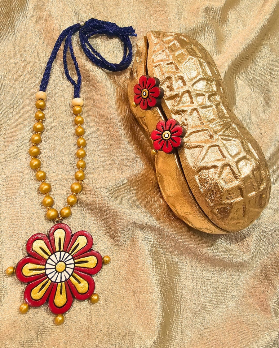 Timeless Petals Terracotta Jewellery