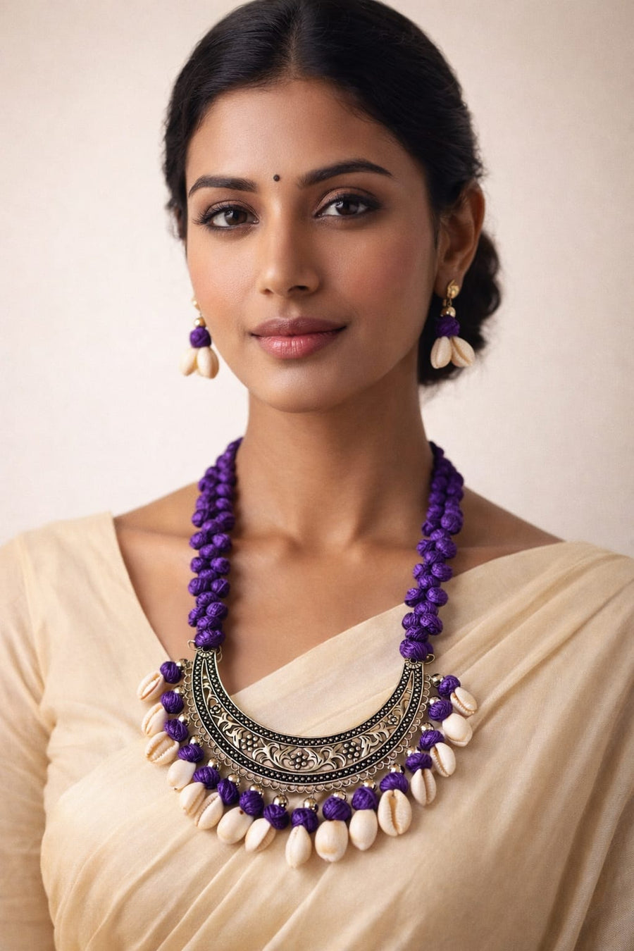 Violet Wave Jewellery Set