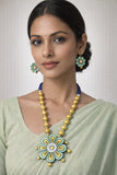 Sparkling Green Petals Set