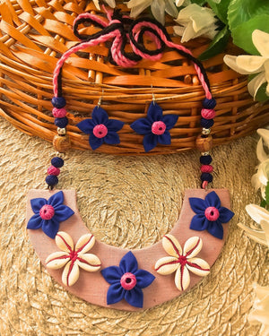 Peach Fabric Hasli Set