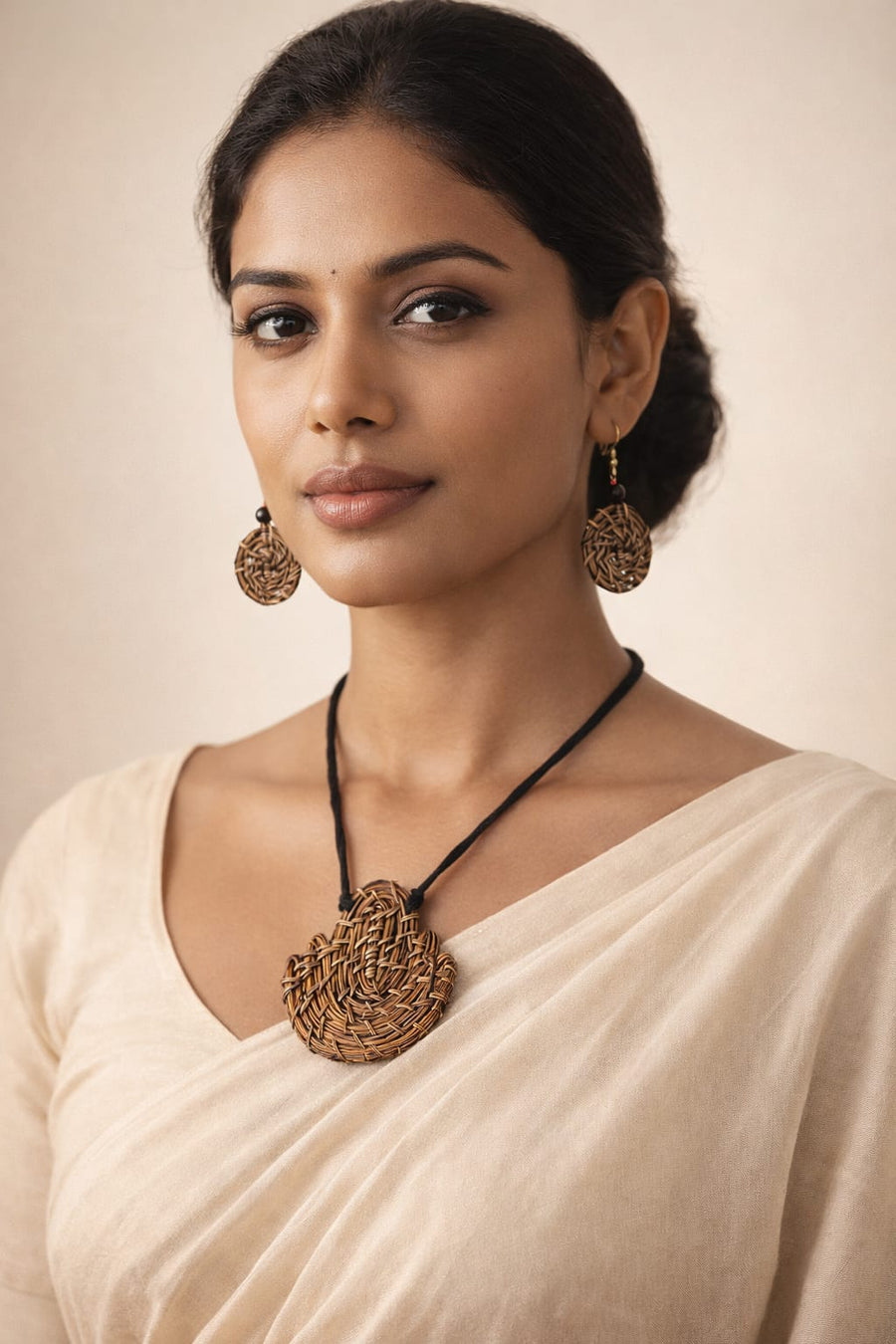 Palm Leaf Jewellery Set